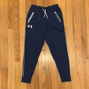 Under Armour Kids Navy Joggers Youth XS